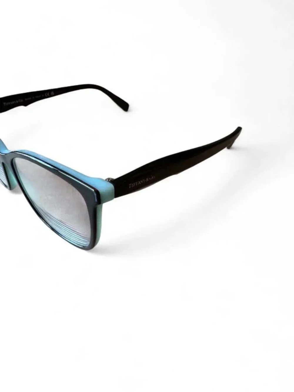 Authentic Tiffany & Co. TF2175 Cat-Eye Glasses Frame | Tiffany Blue 8055 with Ca